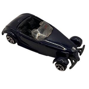 VTG Maisto Chrysler Prowler Diecast Car 2001 Midnight Blue 1:64‎ Scale Roadster